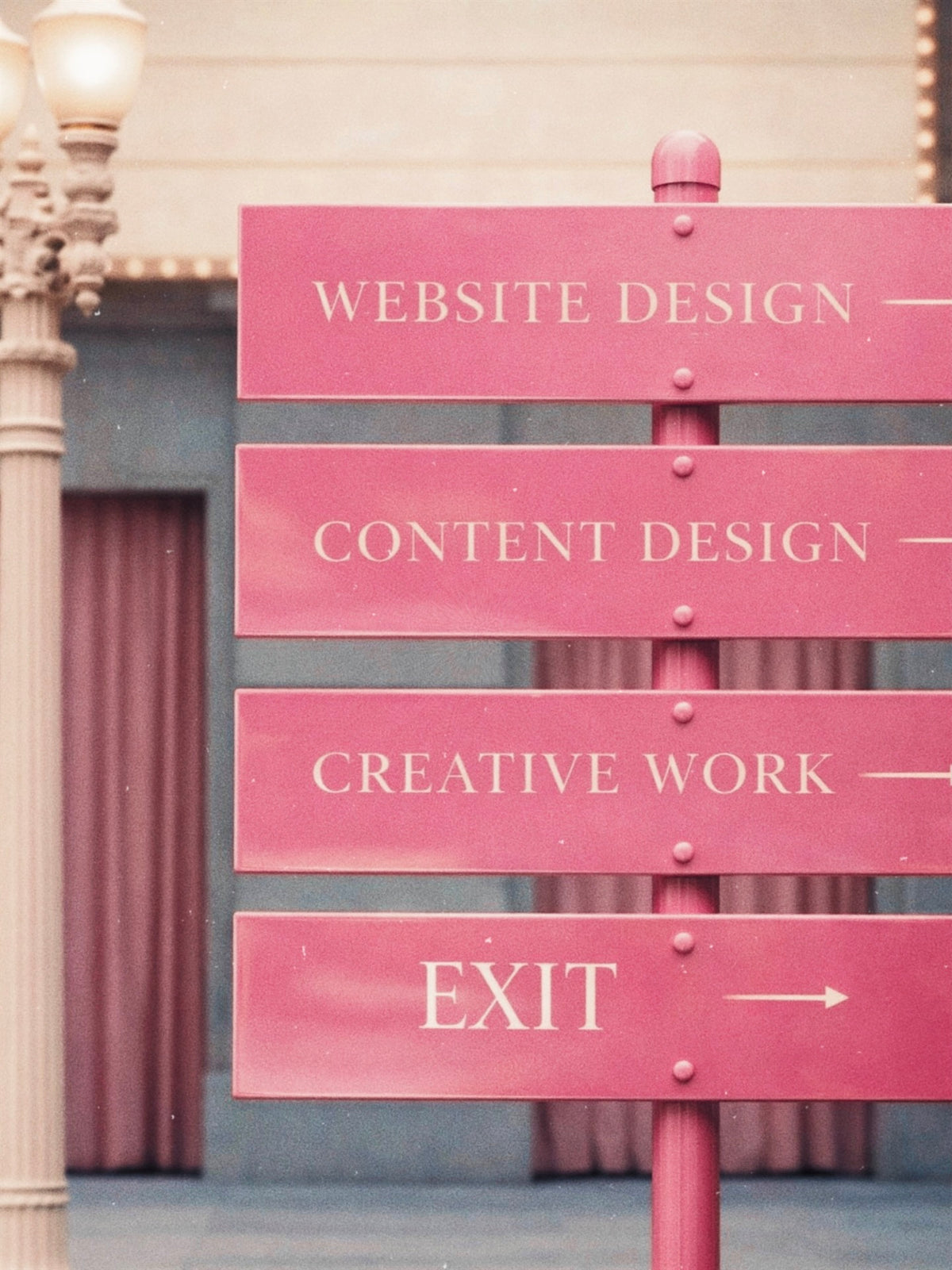Website design, content design and creative direction services by Fearne Clementine 1789 for fashion, beauty and lifestyle brands
