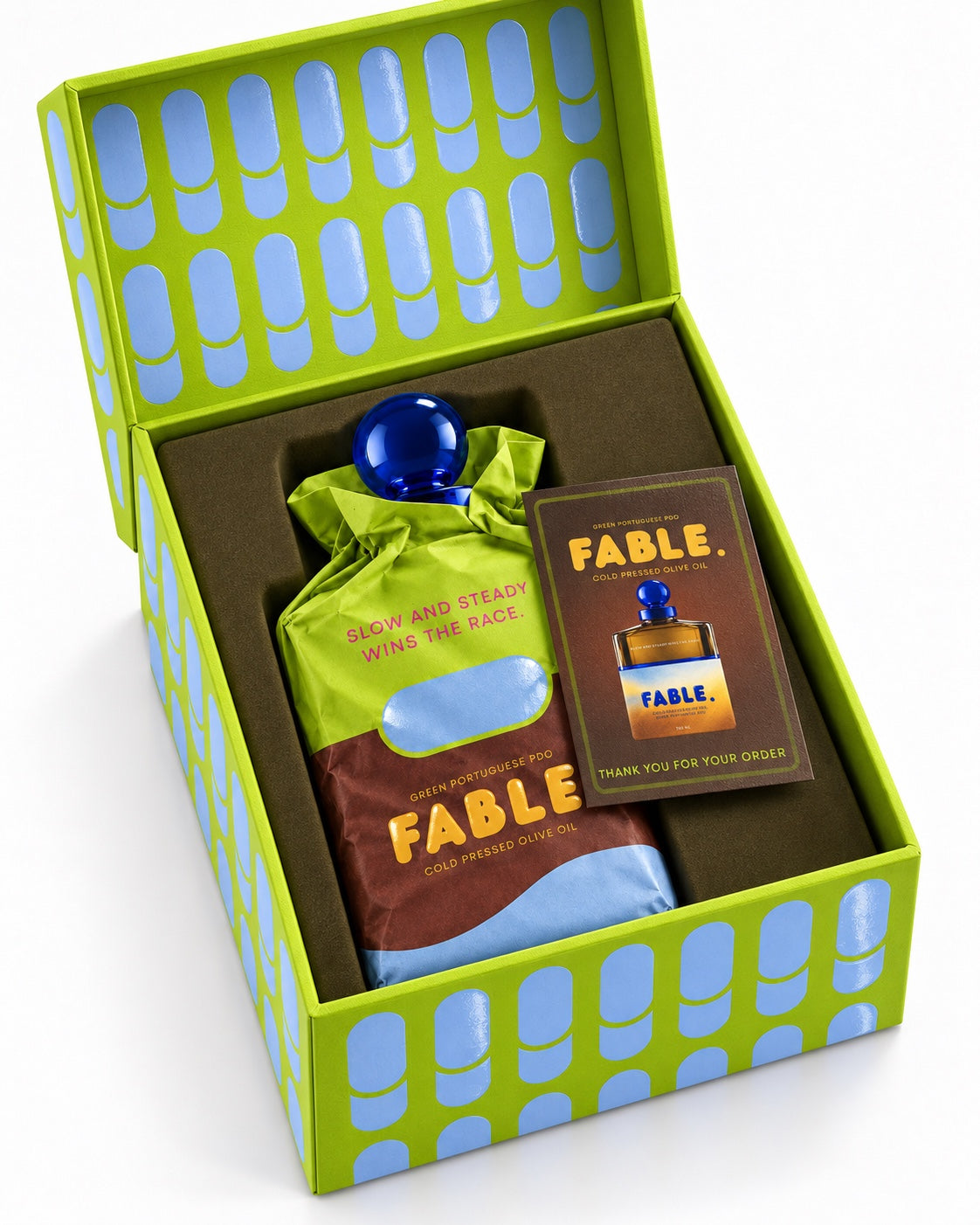 FABLE olive oil presentation box